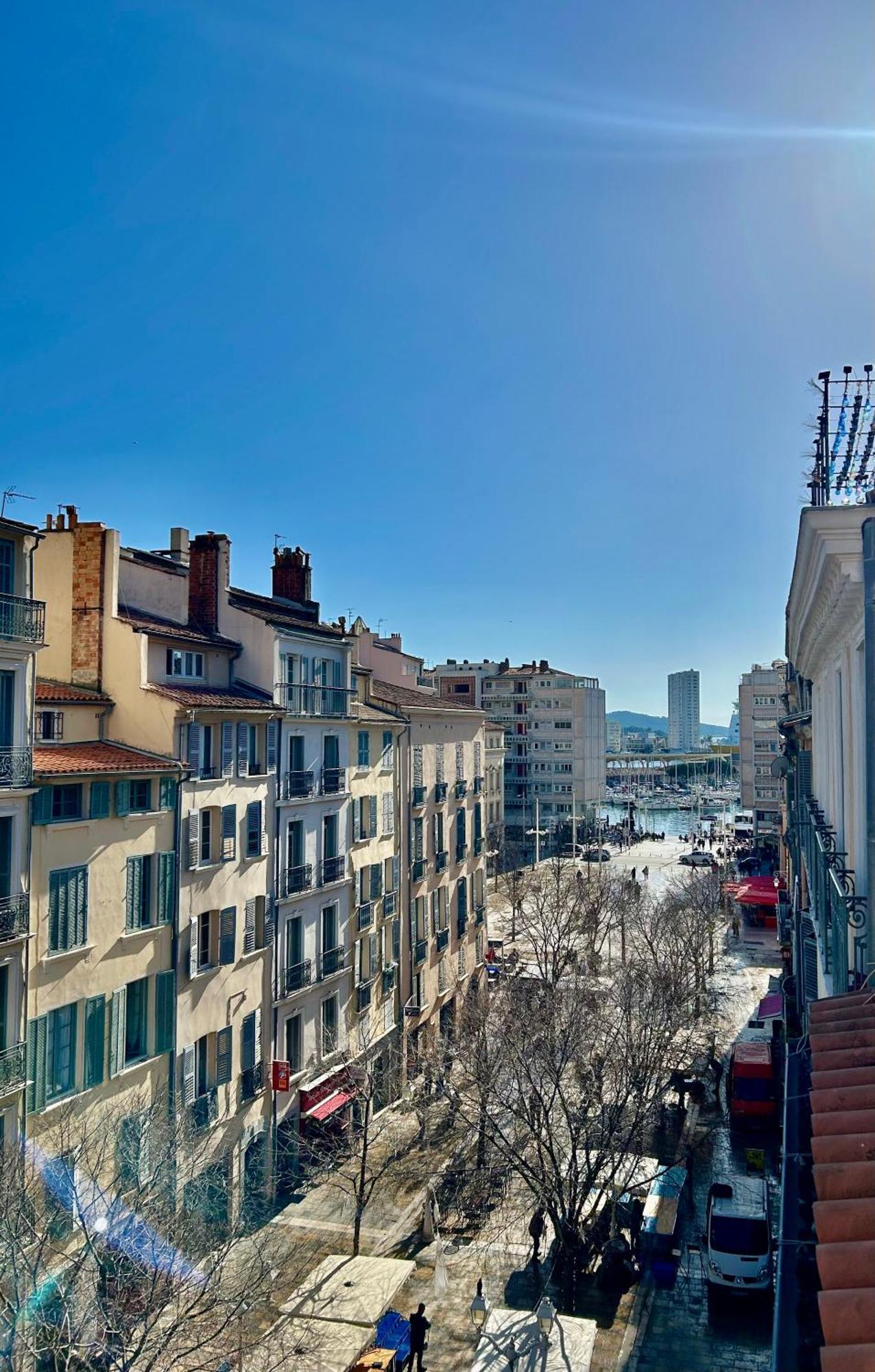 Appartamento Duplex Climatise Proche Port Tolone Esterno foto